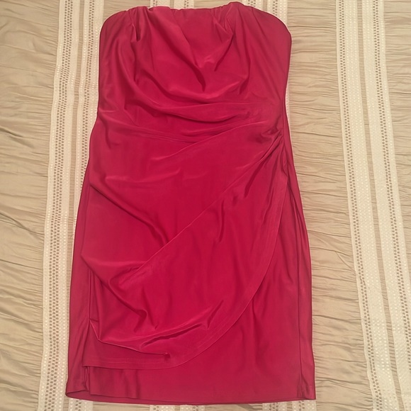 Hot Pink Mini Dress - Picture 7 of 10